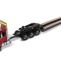 Western Star 49X SB Tridem Tractor in Red with XL 120 HDG Drop Deck Trailer