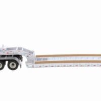International HX520 Tandem Day Cab Tractor with XL 120 Lowboy Trailer in White - Image 2