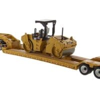 Caterpillar CT660 Day Cab with XL 120 Low-Profile HDG Lowboy Trailer and Cat CB-534D XW Vibratory Asphalt Compactor - Core Classics Series - Image 3
