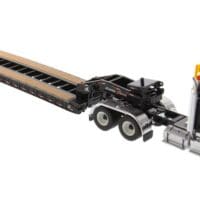 International HX520 Tandem Day Cab Tractor with XL 120 Lowboy Trailer in Black - Image 7