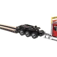 Western Star 49X SB Tridem Tractor in Red with XL 120 HDG Drop Deck Trailer - Image 7